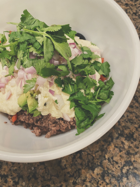 sweet potato taco bowl